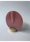 Kerek váza rózsaszín színben 13 cm