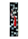 Dotti fekete-fehér falióra 10x41