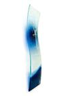 Spark sötétkék falióra 10x41 cm