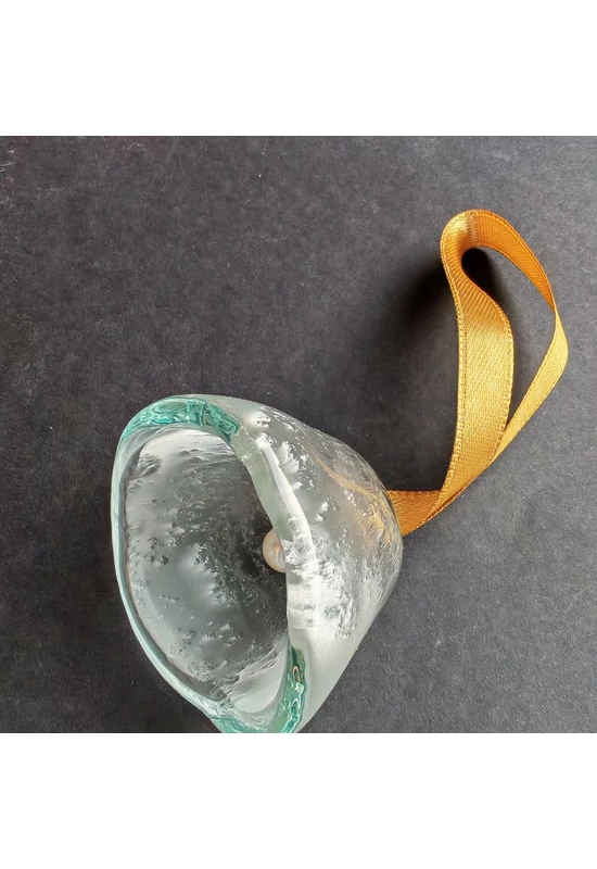 Nagy méretű üveg harang transzparens színben