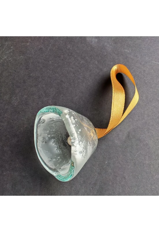 Nagy méretű üveg harang transzparens színben