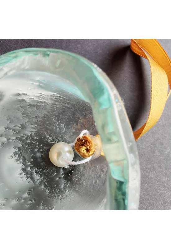 Nagy méretű üveg harang transzparens színben