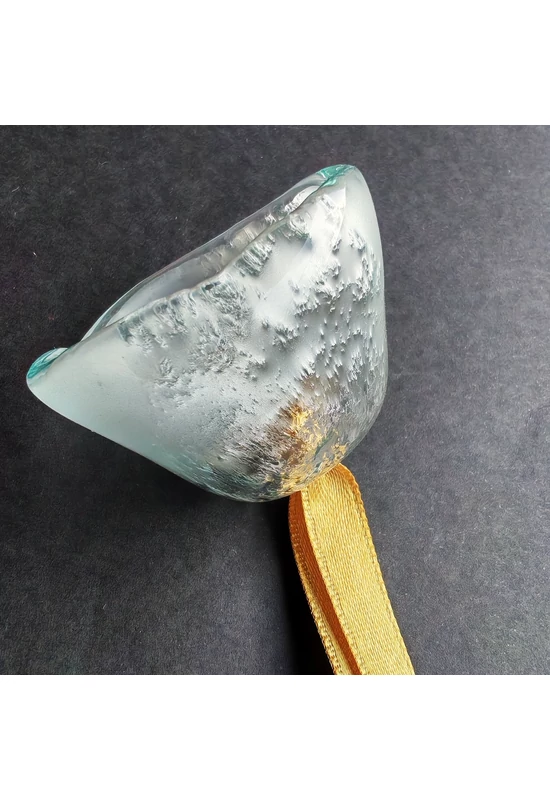 Nagy méretű üveg harang transzparens színben