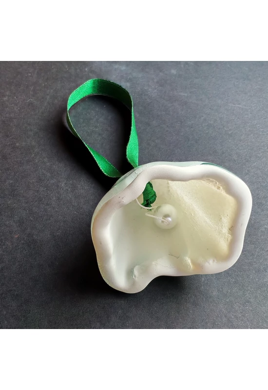 Nagy méretű üveg harang fehér színben