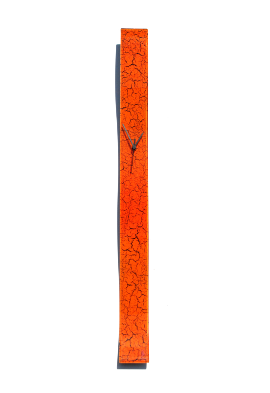 Crackled narancs falióra 8x98 cm