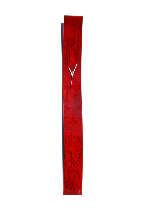Crackled piros falióra 12x115 cm